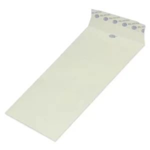 FIS Pack of 50 FIS Executive Laid Paper Envelopes, 100 GSM, Peel & Seal, Size 9 X 4 Inch, Color Green