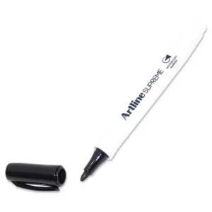 Artline Supreme White Board Marker, Pack of 12, Epf-507,1.5mm,Black,Box/12Pc. – ARMKEPF-507BK