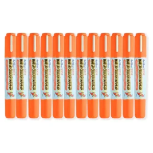 Artline 325T Water Colour Marker 2.0-5.0mm, Orange Color, Pack of 12 pcs. Acrylic Fibre Tip – ARMK325OR
