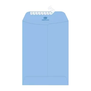 FIS Laid Paper Envelopes Peel & Seal, Pack of 25 Pcs. Blue Color, 7.5 x 5 inch Size, 100 GSM – FSEE1030PBLB25