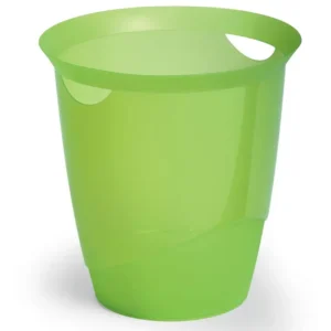 Durable Waste Basket Trend (translucent Light Green)