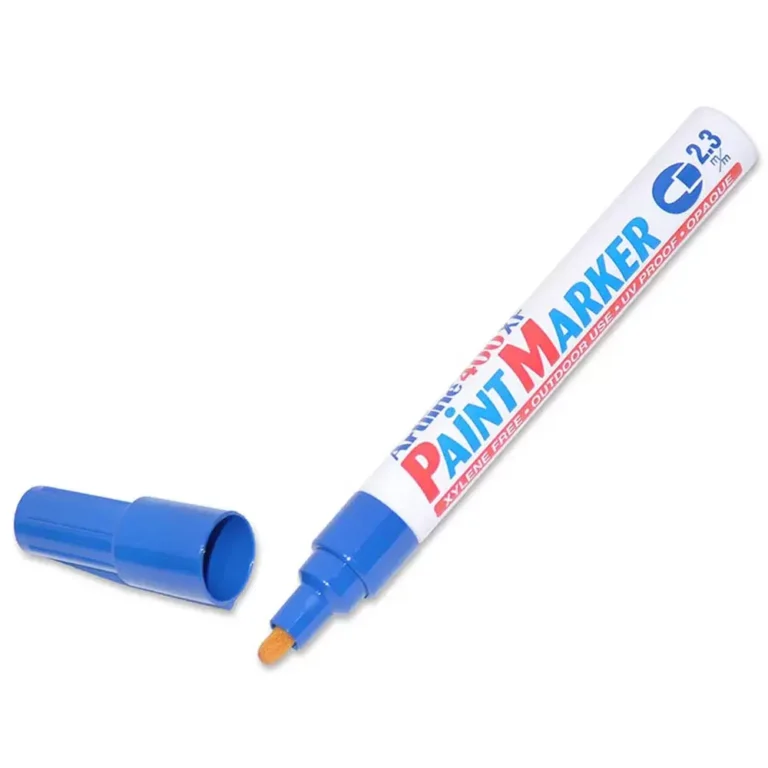 Artline ARMK400XFBL Paint Marker Medium, 2.3mm, Blue, 12 pieces