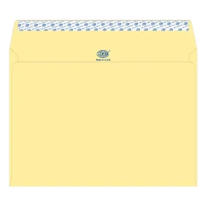 FIS Executive Laid Paper Envelopes Peel & Seal, Pack of 25 Pcs. Cream Color, C4 (229 x 324 mm) Size, 100 GSM – FSEE1042PCRB25