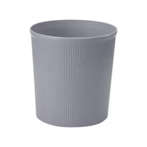 FIS Waste Baskets Round Shape, Grey Color, Height 27.6 cm – FSWA8811GY