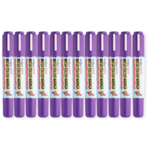 Artline 325T Water Colour Marker 2.0-5.0mm, Purple Color, Pack of 12 pcs. Acrylic Fibre Tip – ARMK325PU