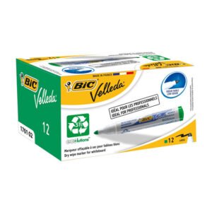 Bic 1751 Whiteboard Marker (B) Green (Pack of 12)
