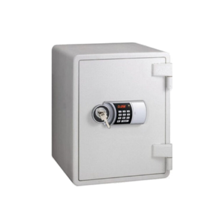 Eagle YES-031DK Fire Resistant Safe, Digital and Key Lock, White