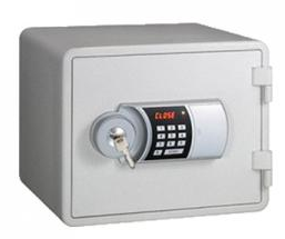 Eagle YESM-020K (WH) Fire Resistant Safe, Digital & Key Lock, White