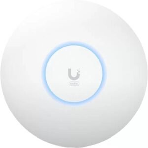 Ubiquiti Networks UniFi U6+ Dual-Band Wi-Fi 6 Access Point, Wi-Fi 6 Standard, Up 2402Mbps , WPA3, 300+ clients, Ceiling/Wall Mount Kit, White | U6+