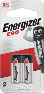 Energizer E90 Max Alkaline Batteries Pack of 2