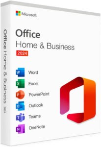 Microsoft Office Home & Business 2024 | 1 PC or Mac | Lifetime License | CD Version | Word, Excel, PowerPoint, Outlook & OneNote