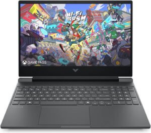 HP Victus 15-fa2021nia Gaming Laptop, 15.6″ 144Hz IPS FHD Display, Intel Core i7-13620H Processor, 16GB RAM, 512GB SSD, GeForce RTX 3050 6GB GPU, ENG Keyboard, Windows 11 Home, Black | C21TGEA#B10