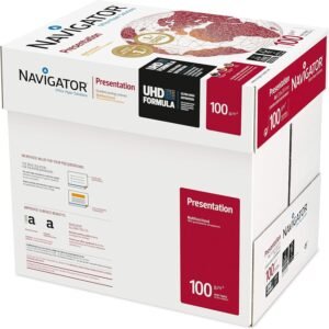 Navigator A4 100 GSM Presentation Paper (Pack of 5 Reams)
