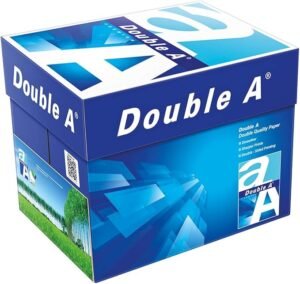 Double A Printer Copy Paper, Size A5, GSM 80, 500 Sheets A5