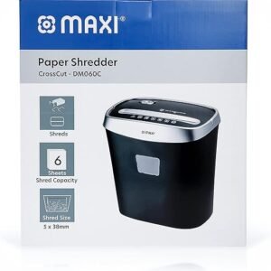 MAXI CROSS CUT SHREDDER 060C 6 SHEETS