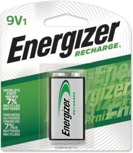 Energizer Rechargeable Batteries – 9V1