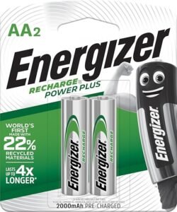 Energizer Rechargeable batteries – AA [Pack Of 2]