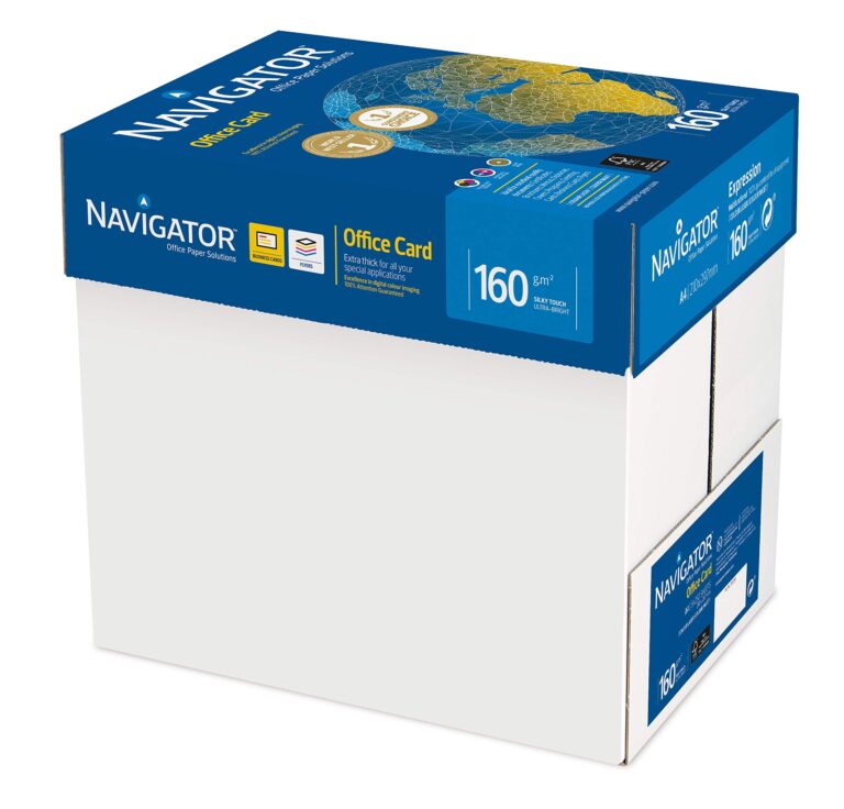 Navigator A4 160gsm Paper Bright White 250 Sheets For Letterhead and Colour Printing