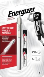 Energizer Fit in Pocket LED Penlight with 2 AAA Batteries