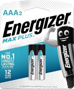 Energizer Max Plus Alkaline AAA Batteries – Pack Of 2