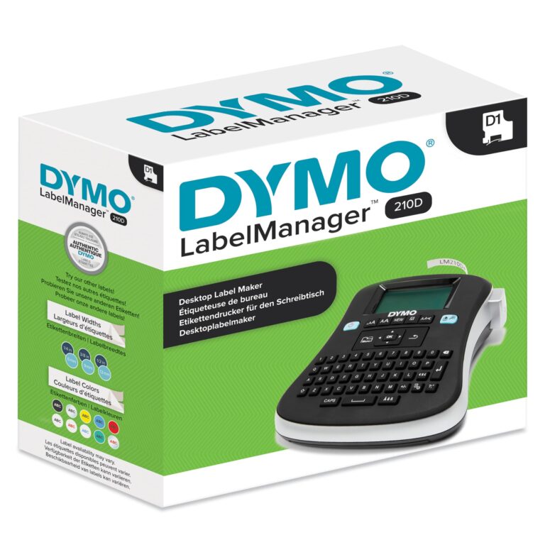 DYMO Label Manager Machine 210D Arabic And English Keyboard, 2097038