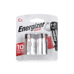 Energizer Max Alkaline C Batteries – Pack Of 2