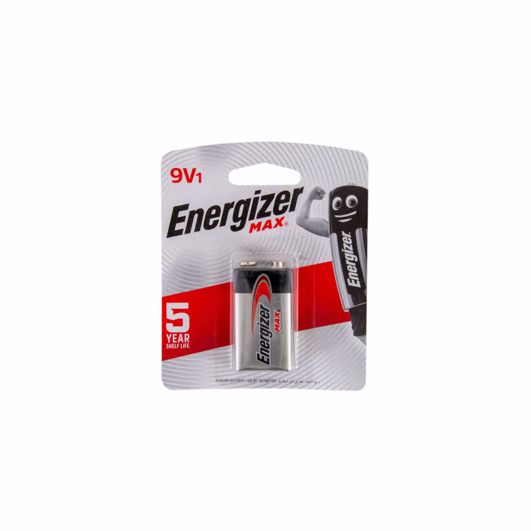 Energizer MAX 9V Alkaline Battery, 1 Pack
