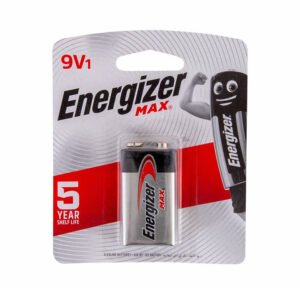 Energizer Max Alkaline 9V batteries Pack Of 1