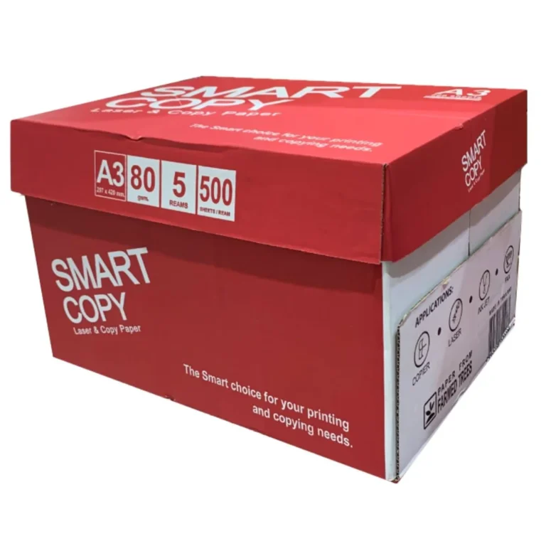 Smart Copy A3 80gsm White Paper, 500-Sheet Ream