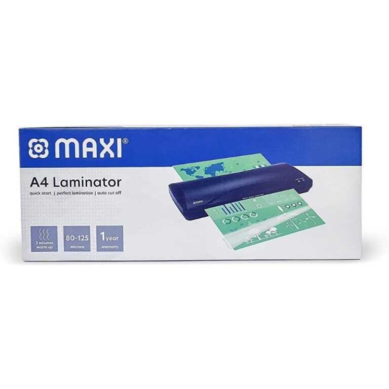 MAXI A4 LAMINATION MACHINE BLACK