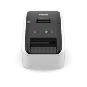 Brother QL-800 Label Printer, Address Labeller, PC Connected, Desktop, Red & Black Printing