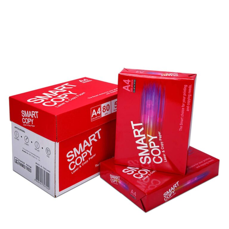Smart Copy A4 80gsm White Paper, 5 Reams / 2,500 Sheets