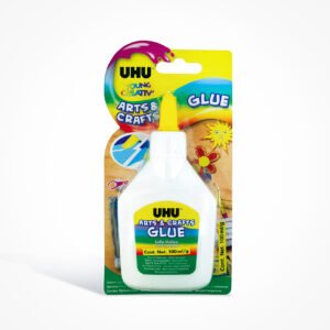UHU WHITE GLUE IN A 100ML BOTTLE