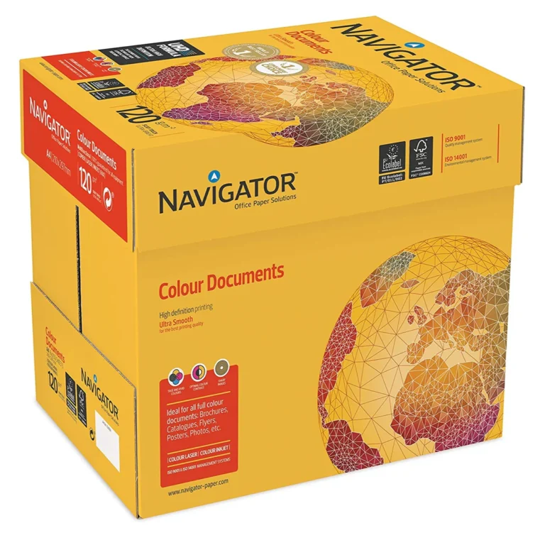 Navigator A4 Paper, White, 120gsm, 250 Sheets