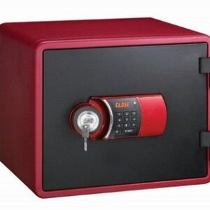 Eagle YESM-020K (RD) Fire Resistant Safe, Digital and Key Lock, Red