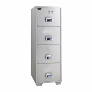 Eagle SF-680-4TKX Fire Resistant Filing Cabinet, 4 Drawer, 2 Key Lock