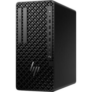 HP Z1 Tower G1i Workstation Desktop Computer, Intel Core Ultra 7 265 Processor, 8GB RAM, 512GB SSD, Intel Graphics, DOS, Black | B34LSES