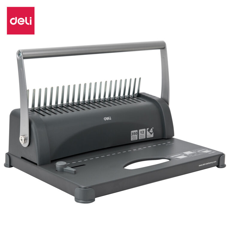 Deli Binding Machine 12 sheets/70g (350 Sheet)