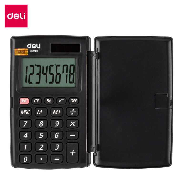 Deli Pocket Calculator Plastic 8 Digits