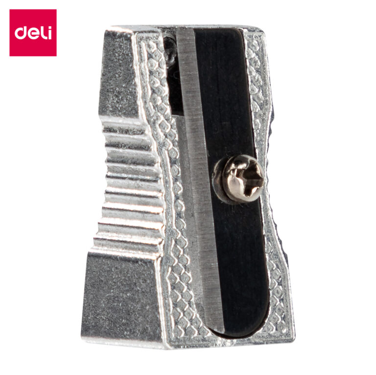 Deli Single Hole Aluminum Pencil Sharpener (1×24)
