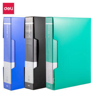 A4 Deli Economical Display Book 80 Pockets W/Case