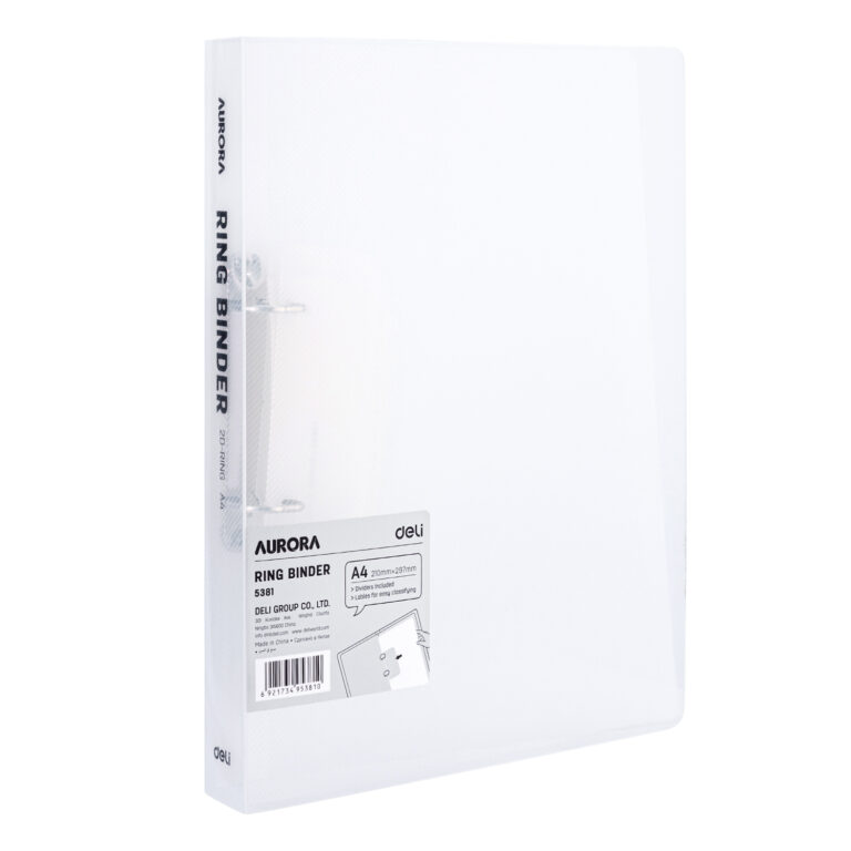 Deli A4, 35mm 2-hole D-Ring Binder