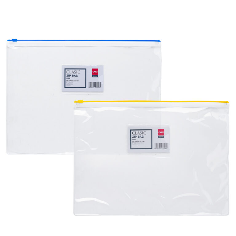 Deli A4 Document Zip Bag