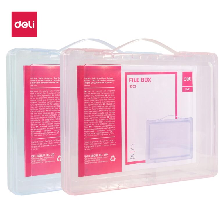 Deli File Box A4 (Asstd)