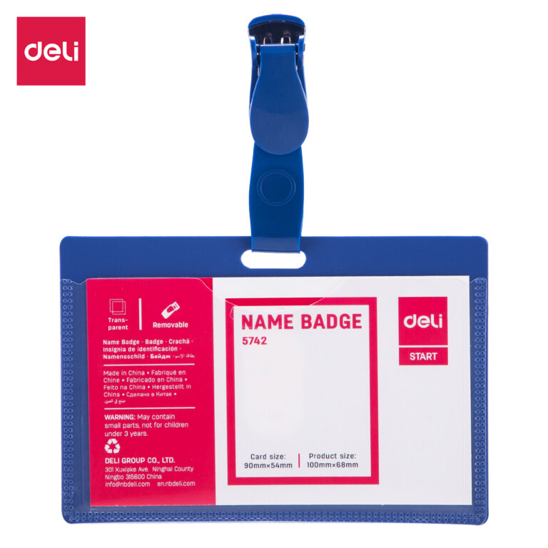 Deli ID Pass Blue (1X50)