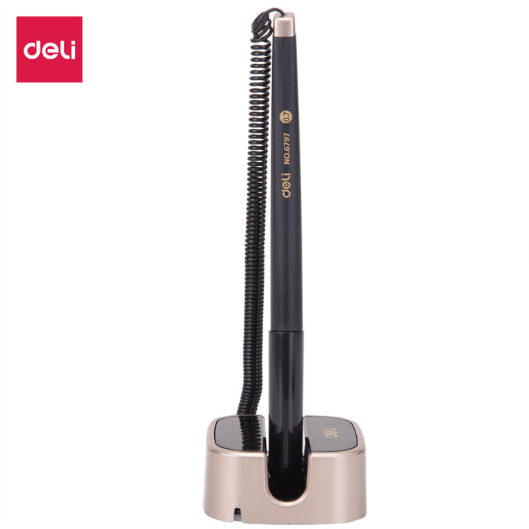Deli Gel Ink Table Pen 0.7mm Blue