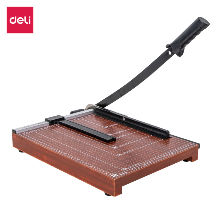 Deli Paper Cutter W/wood Base (380mmX300mm)