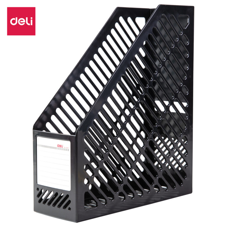 Deli Magazine Rack Black