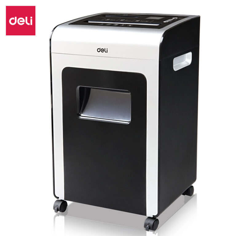 Deli Anion Paper Shredder (16 Sheets) CD and CROSS