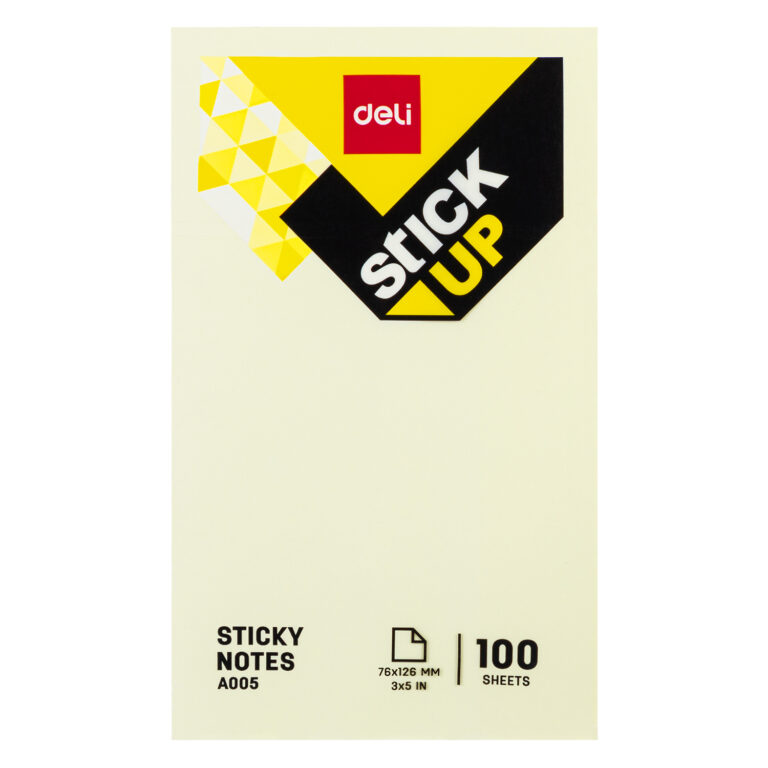 Deli Sticky/No 35 Yellow 76126 mm 100 Sh (1×12)